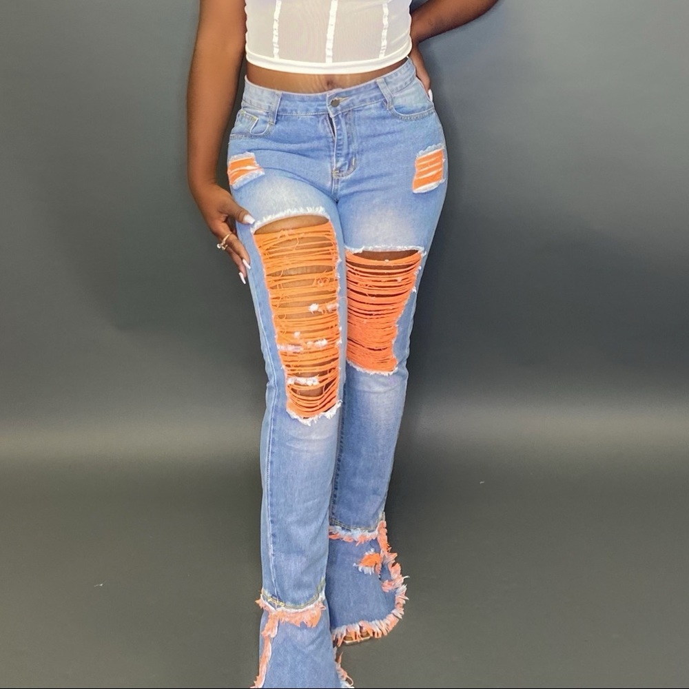 Distressed Jeans - Picture 2 of 2